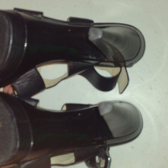 Michael Kors black platform heels size 6 - Picture 9 of 16